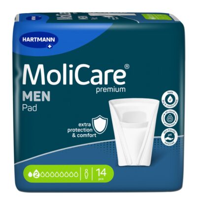 HARTMANN Molicare Pad Men 2 krople 14 szt.