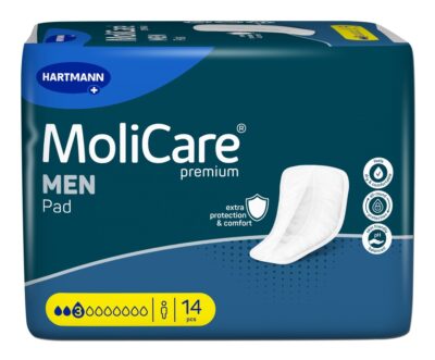 HARTMANN Molicare Pad Men 3 krople 14 szt.